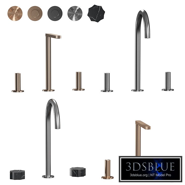 3 hole washbasin mixers Cisal X32