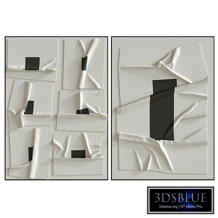 Decorative set of art paintings #83