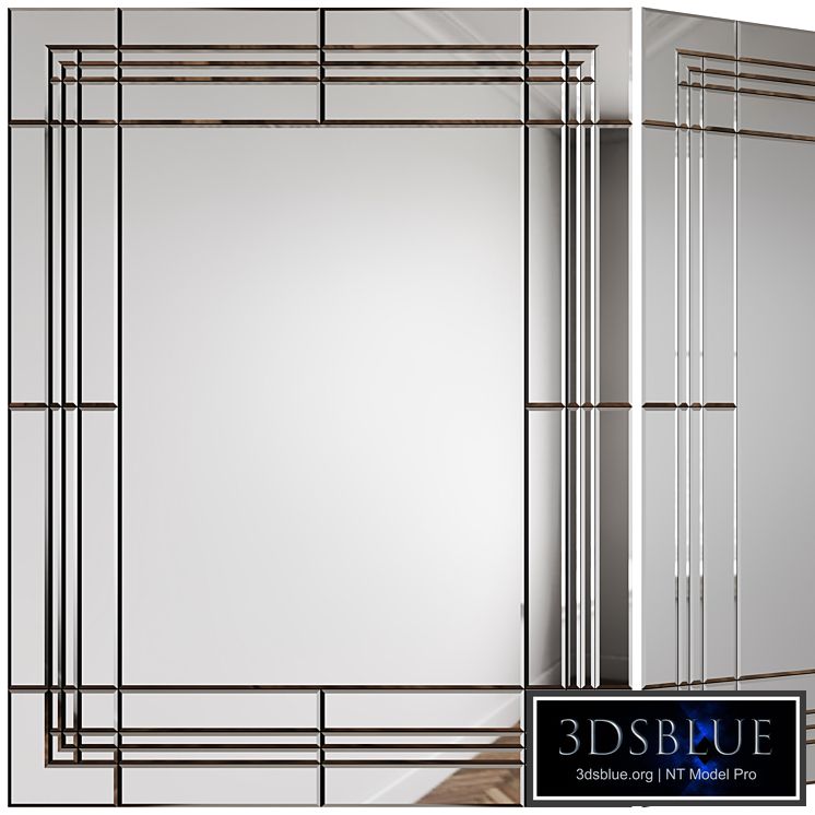 Mirror with bevels Mirror 01