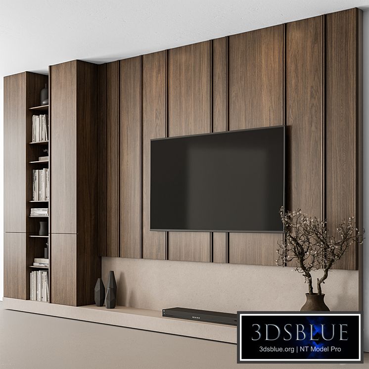 TV Wall Wooden - Set 110