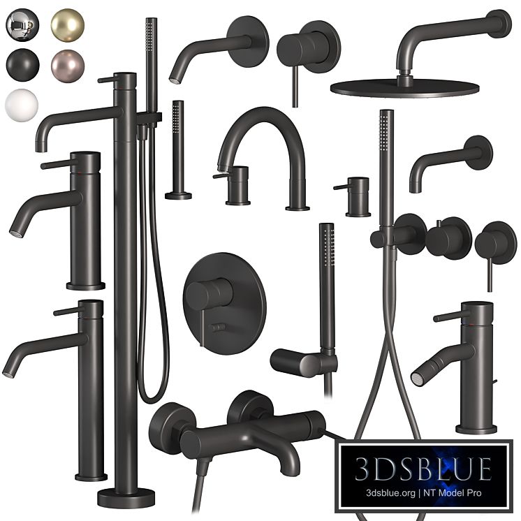 fima CARLO FRATTINI Spillo set showers and faucets