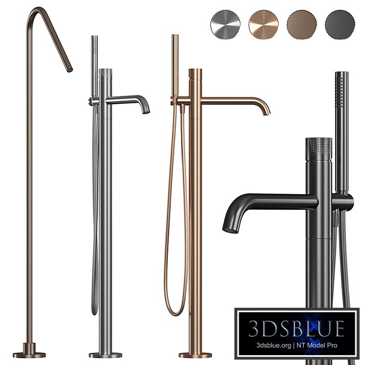 Free standing bath mixers Cisal X32