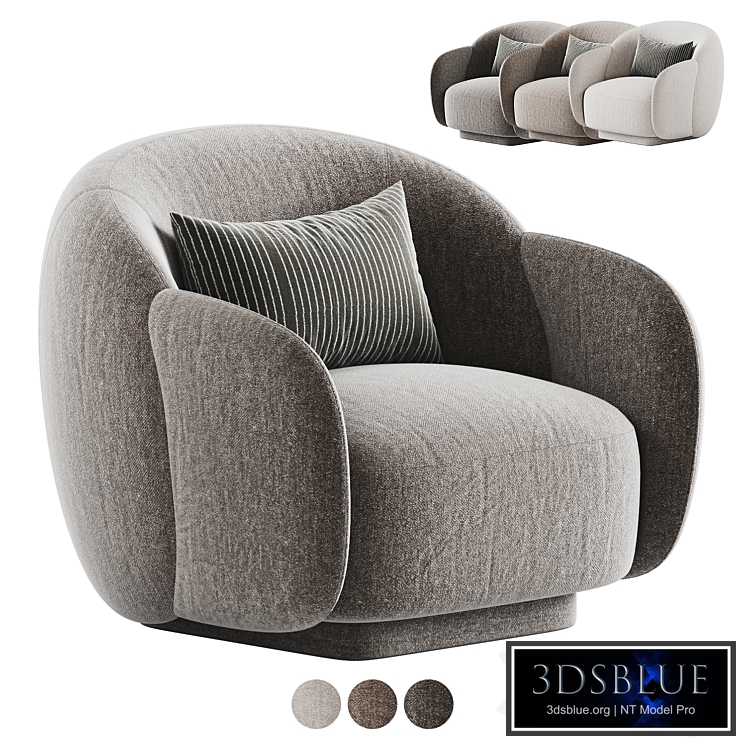 Nice Armchair by Bruno Moinard Editions