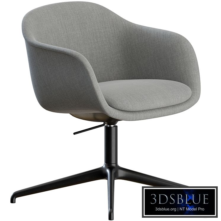Fiber Conference Armchair Swivel by Muuto