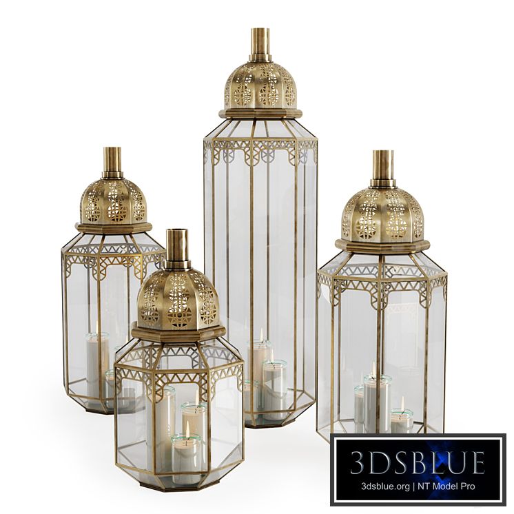 Moroccan candlesticks