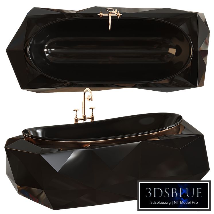 Diamond Bathtub by Maison Valentina