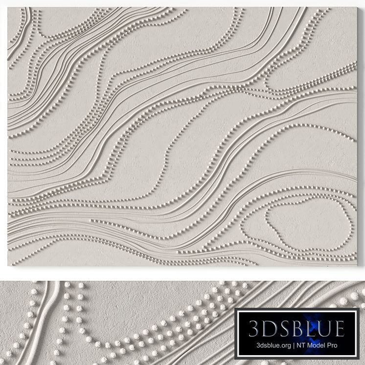 Relief artwork 45 - 3d art wall decor - Panel by Tannia Taranto