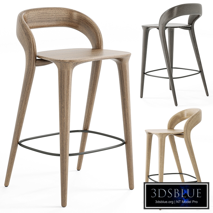 Lugano Chair by Deephouse/Deephouse semi-bar chair Lugano