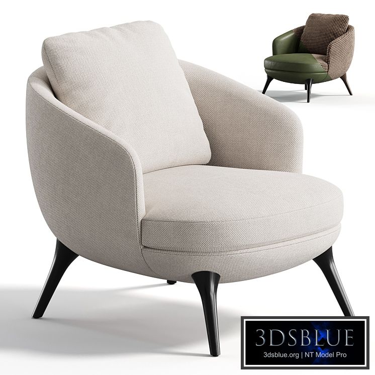 Raphael Armchair by Minotti