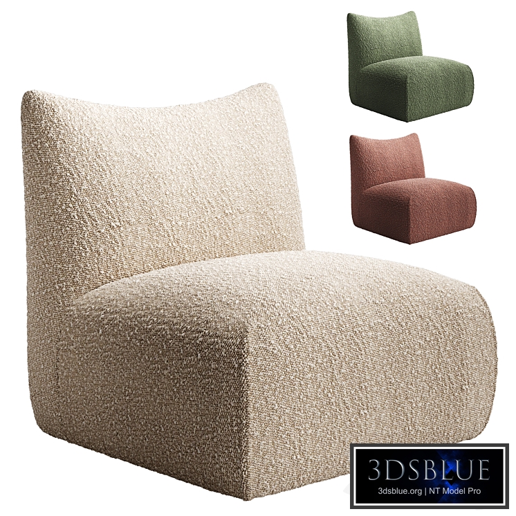 Armchair DOLLY by CORNERDESIGN