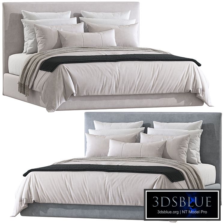 Double bed "Peyton Queen Bed" No. 182