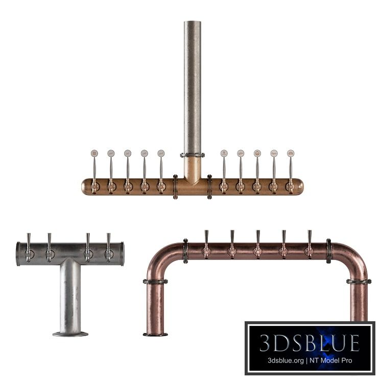 Beer towers in loft style