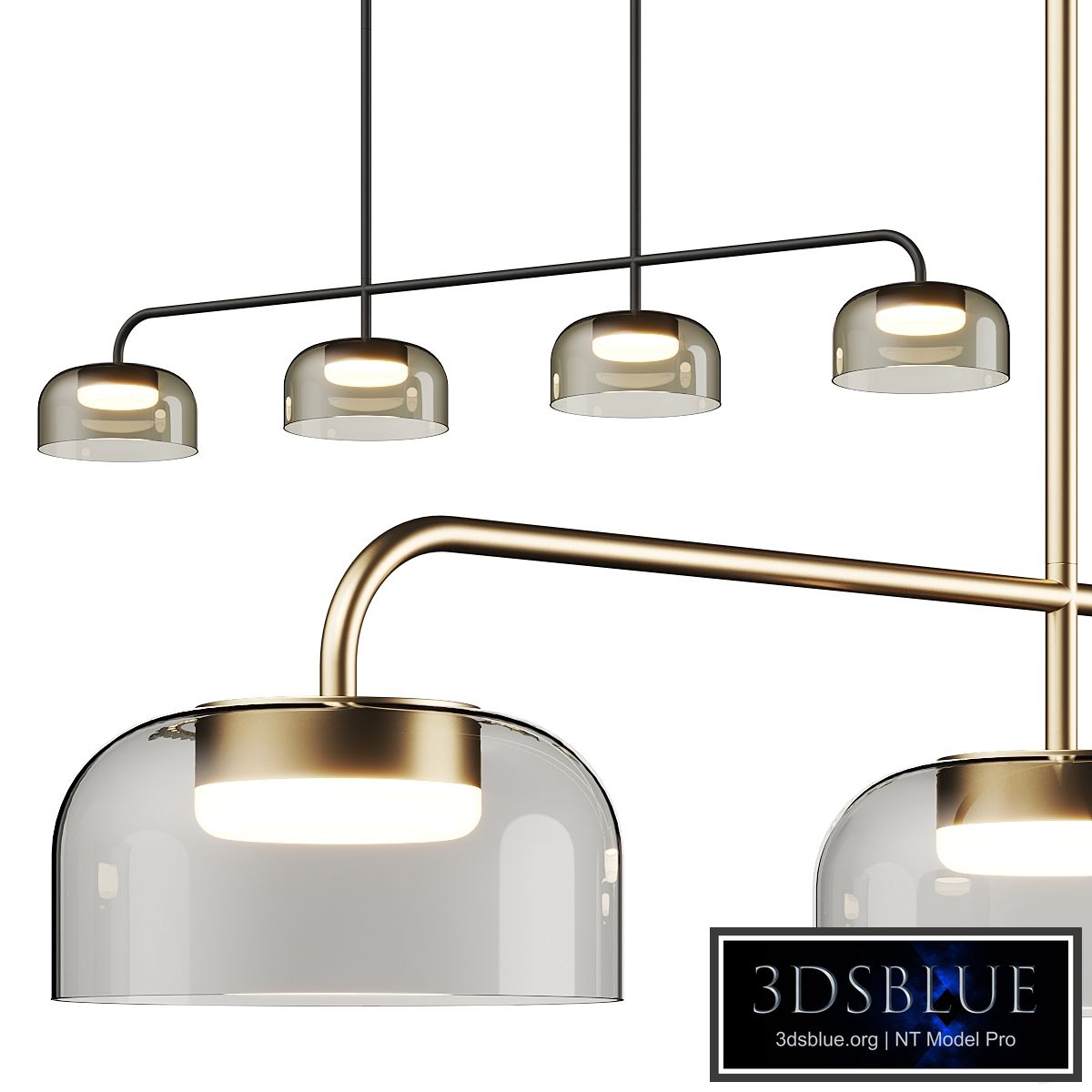 Aromas del Campo Ipon Linear Pendant Lamp