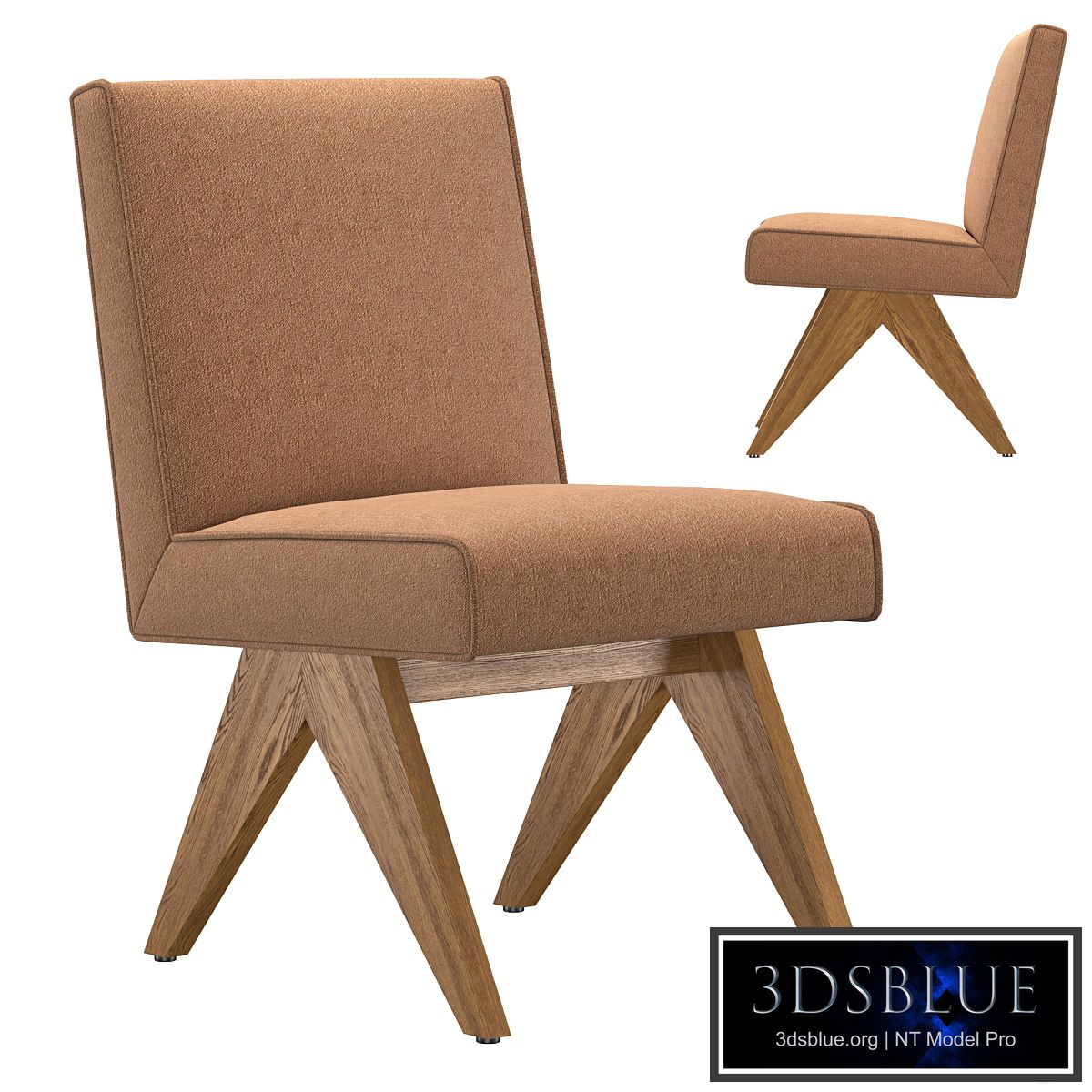 JAKOB FABRIC DINING SIDE CHAIR