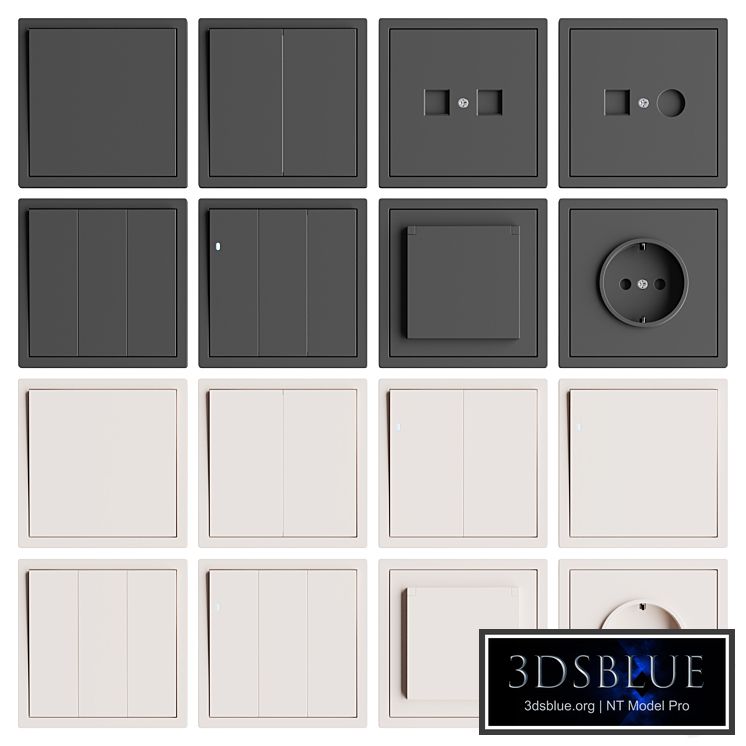 Donel sockets and switches