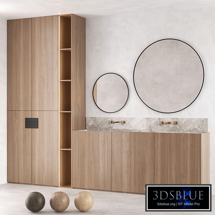 Bathroom furniture ROUND