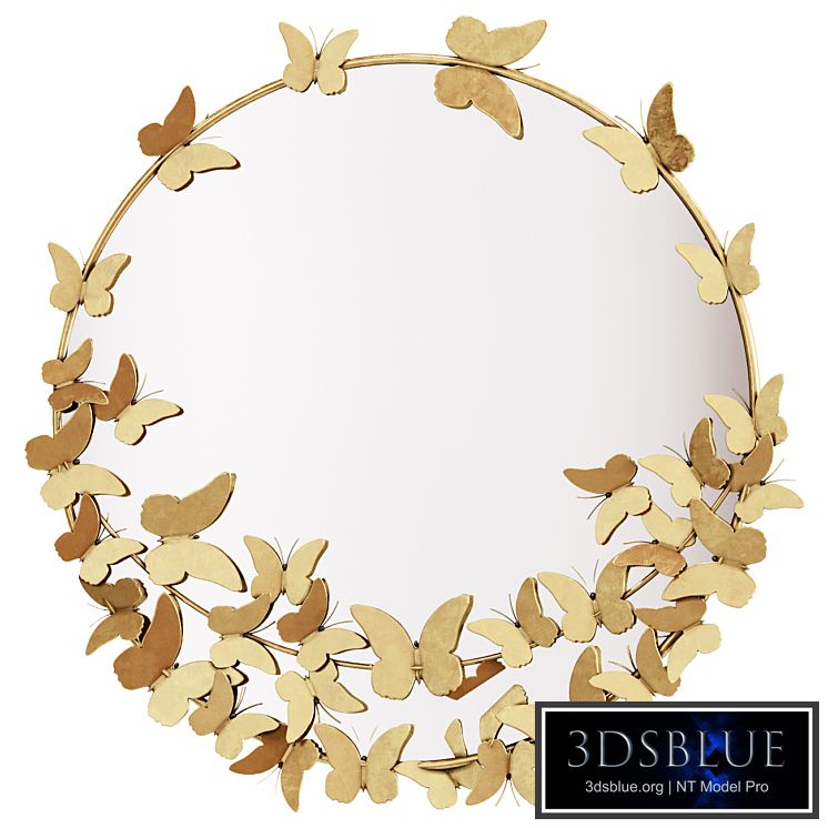 Mirror 662688 butterfly