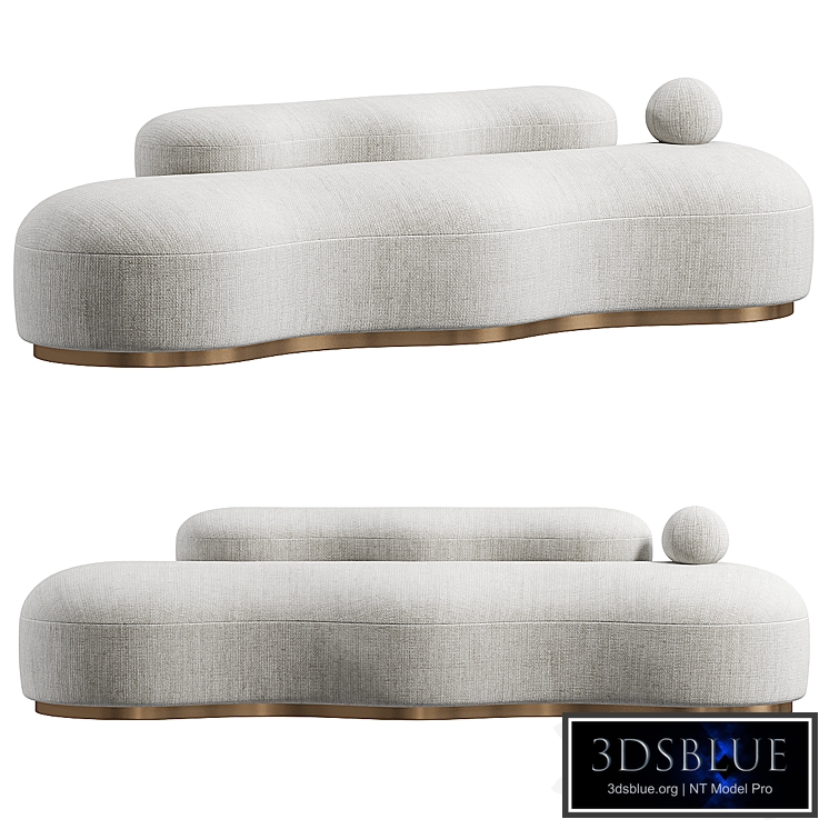 Wavy Sofa by Melis Tatlicibasi