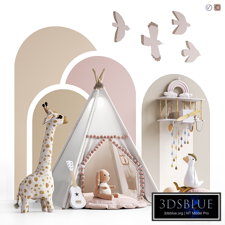 Toys , decor and furniture for children 139