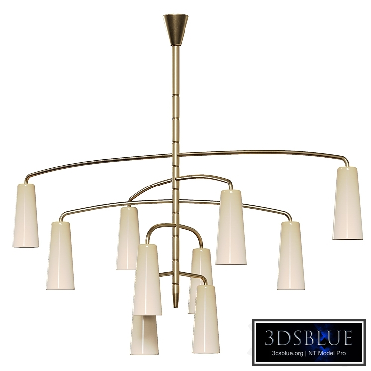 Barovier Colimacon Venetian Pendant Lamp