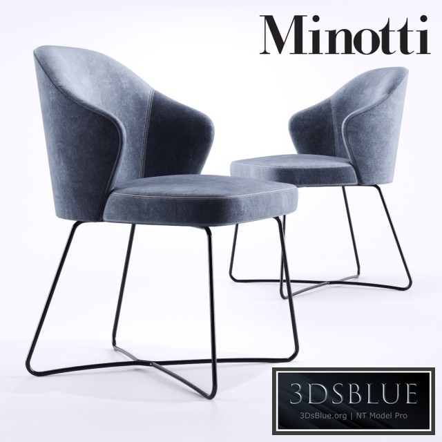 Minotti Leslie Steel Base