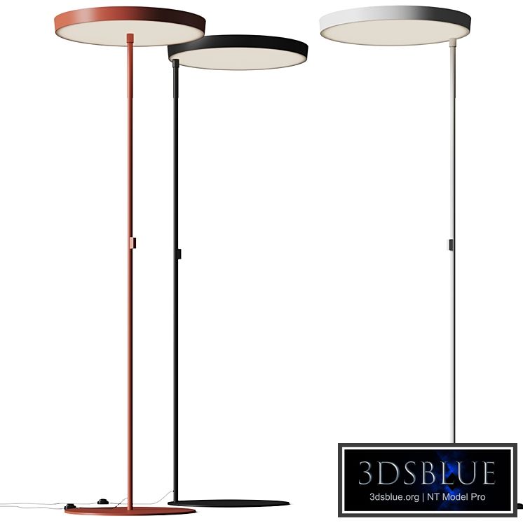 Circular Fe Schatti Leuchten Floor Lamp