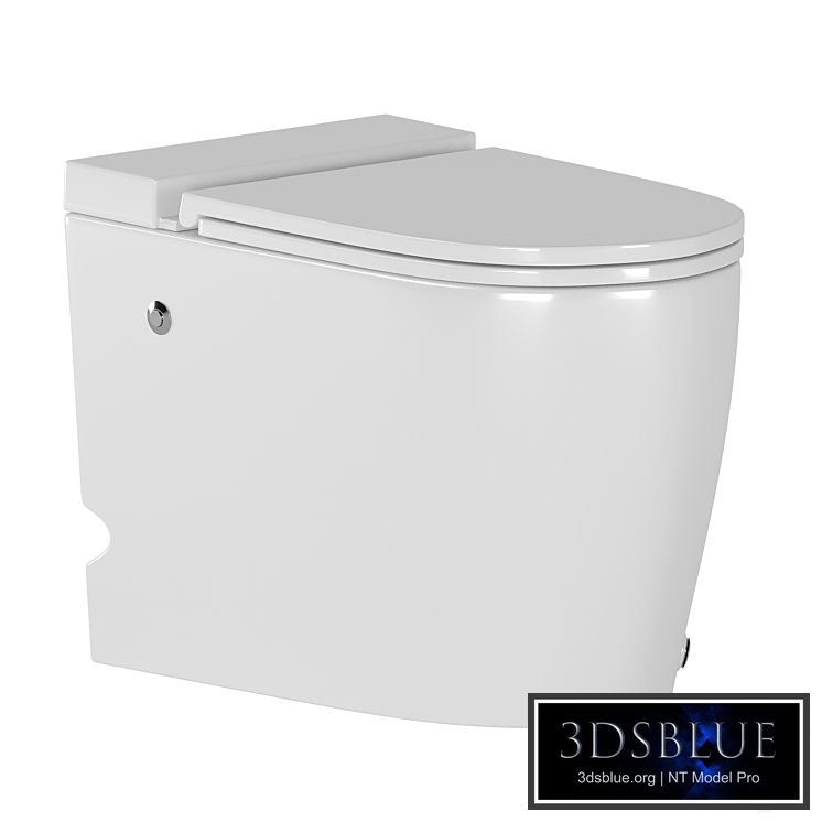 ABBER Bequem side-mounted toilet with pulse flush