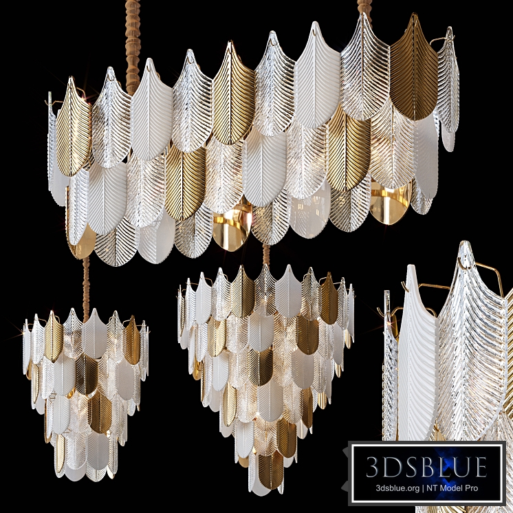 Hanging chandeliers LAIMA by Lampatron