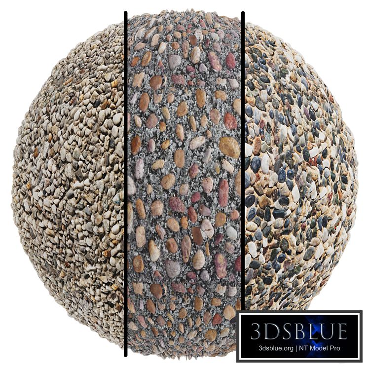 FB794 Gravel STONE | 3MAT | 4k | seamless | PBR