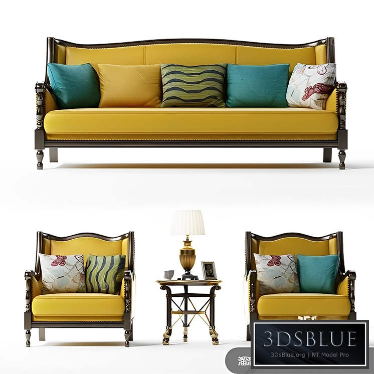 Indochine Sofa T01