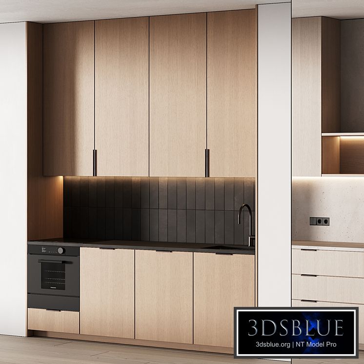 452 modern kitchen 17 mini kitchen 04 wood japandi in 2 options