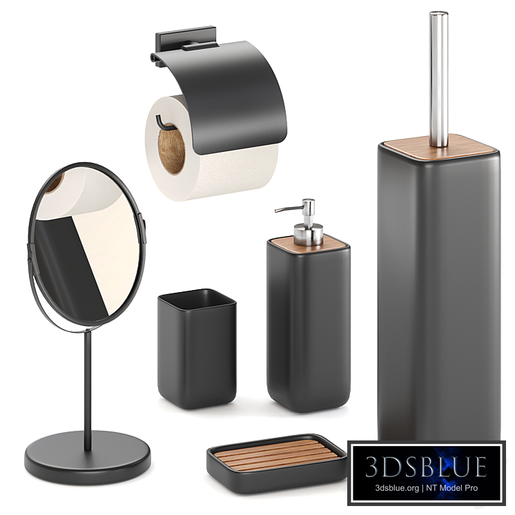 Bathroom decorative set