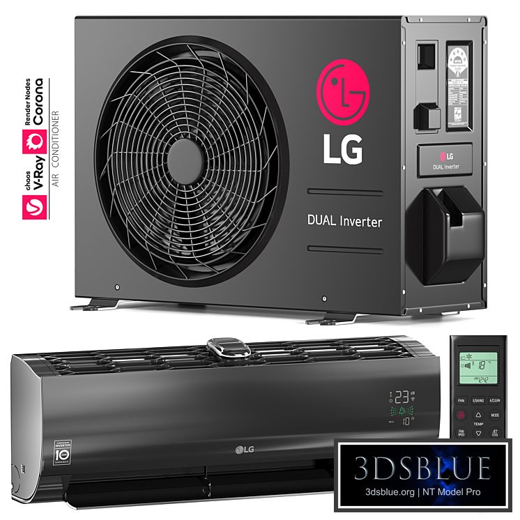 Air Conditioner Black