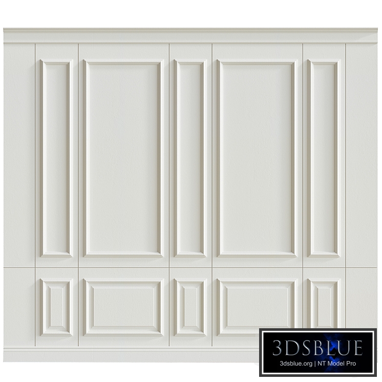 Decorative plaster with molding #89