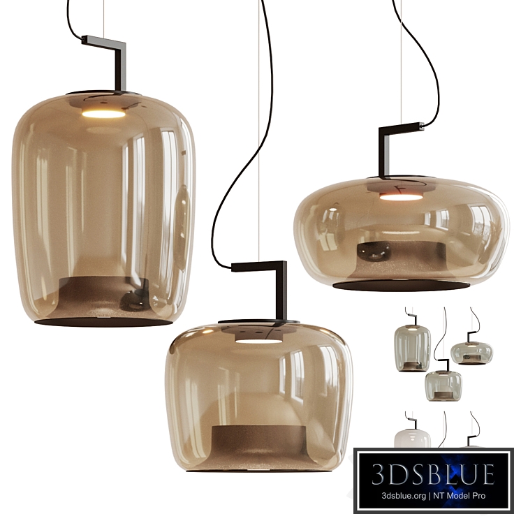 Double Pendant by Brokis