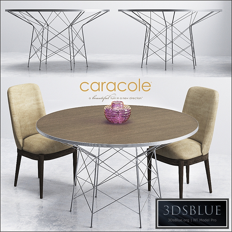 CARACOLE High Rise MET-DINTAB-002