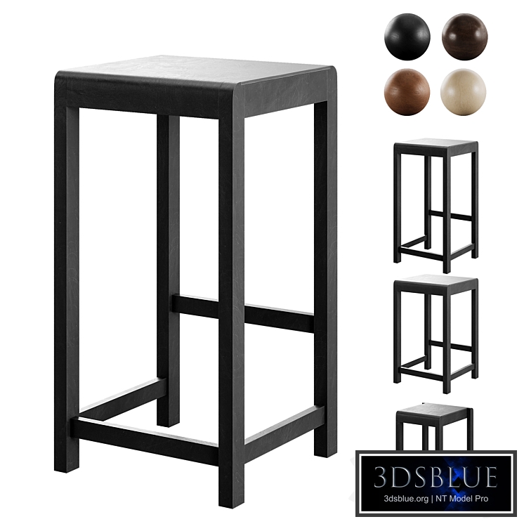 FRAMA STOOL 01 H76, H65 LOW & STOOL01