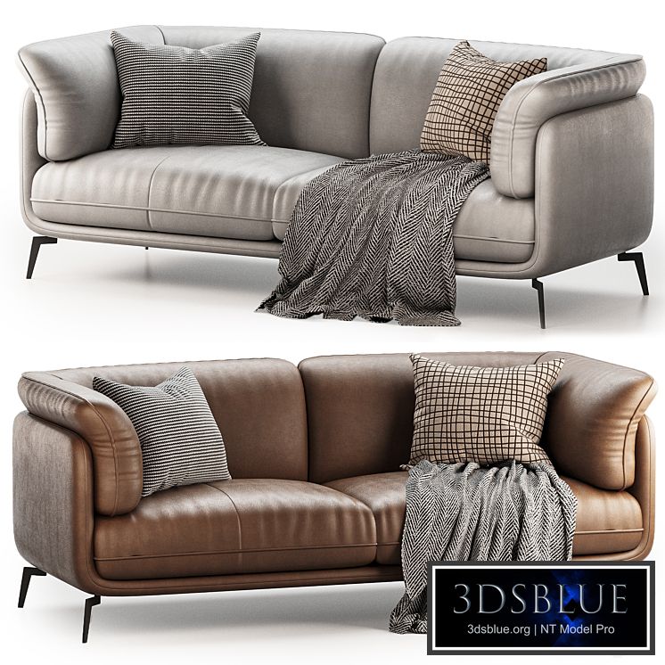 Nico Modern Leather Sofa