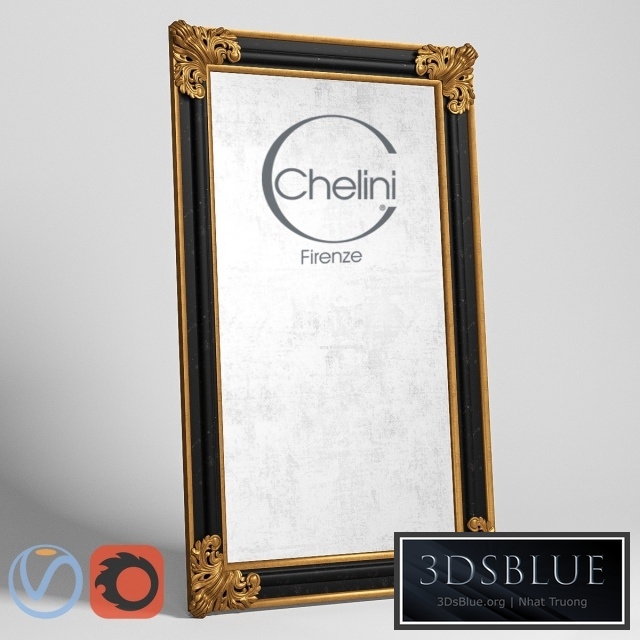 Mirror floor Chelini art. 2101