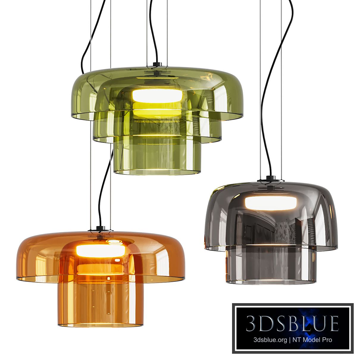 LEVELS Pendant Lamp By Leds C4