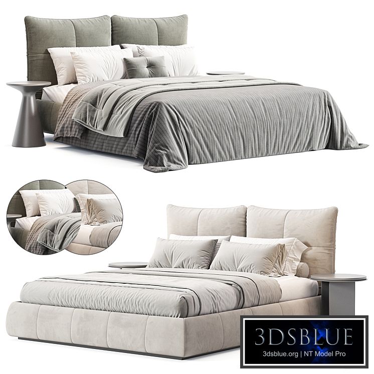 Ellelle Bed by la Falegnami