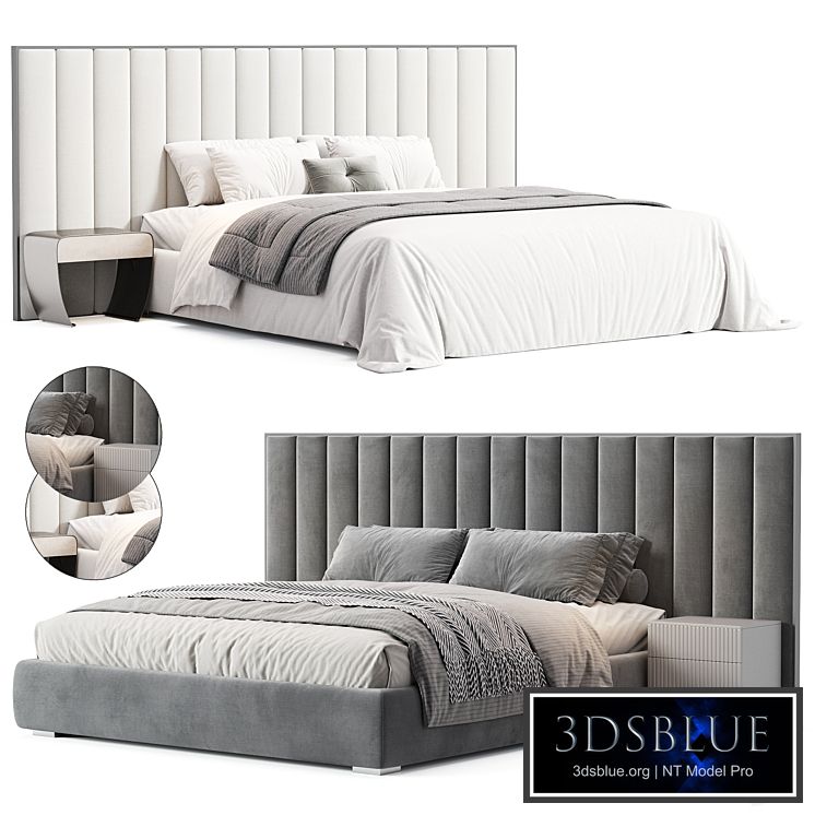 Haymon Velvet Bed by Mercer 41