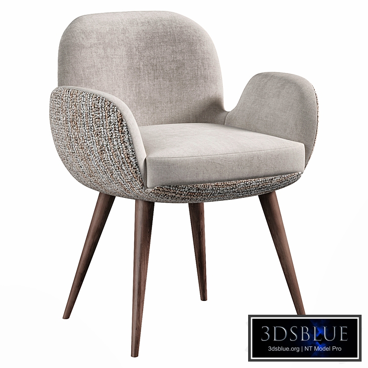 Atila armchair by Collinet sieges