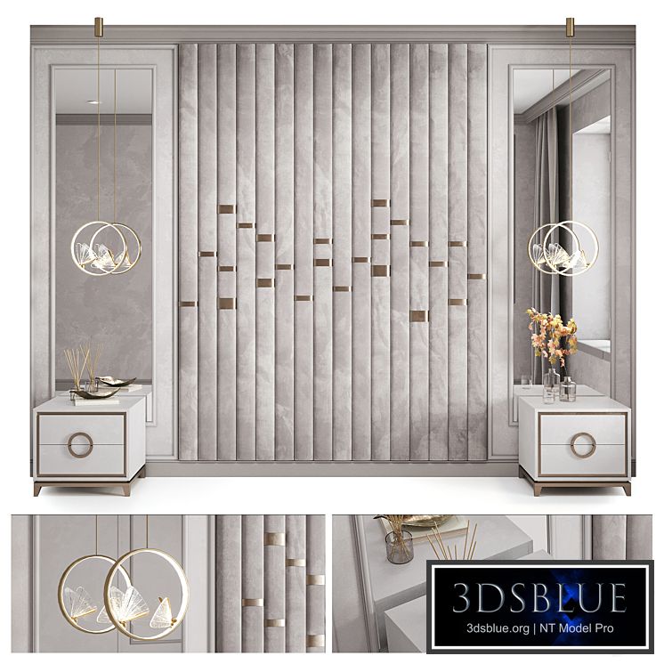 wall composition 02 bedroom