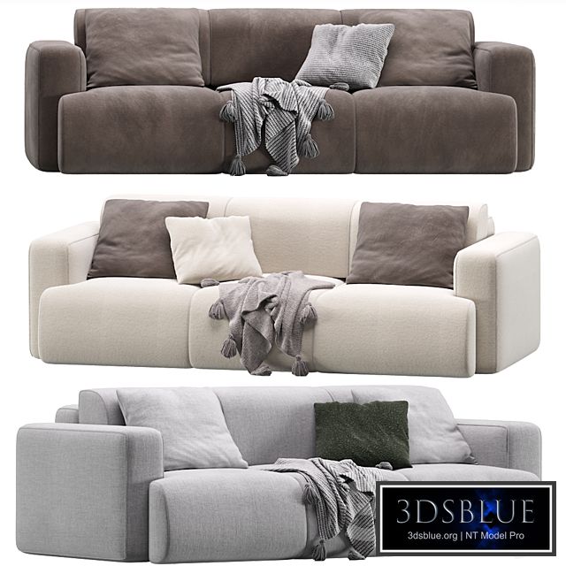 Sofa Bonent Velvet Moss by Divan.ru / Sofa Bonent