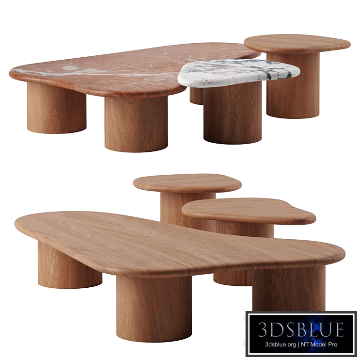 SKIMMING coffee tables by SSS Atelier