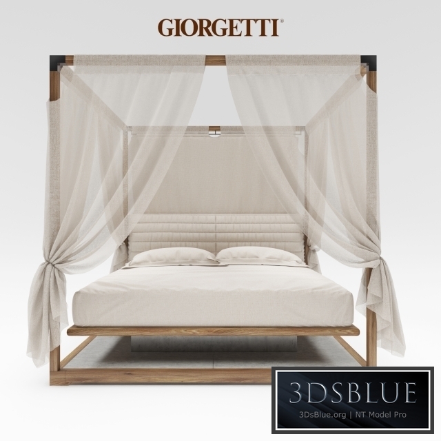 Ira Canopy bed by Giorgetti
