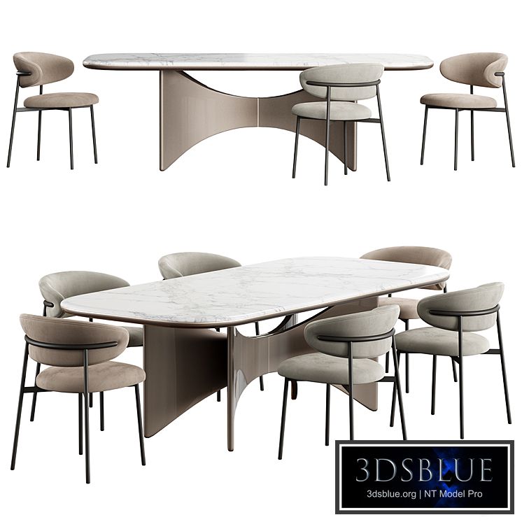 NEO Chair Turri Blues Table