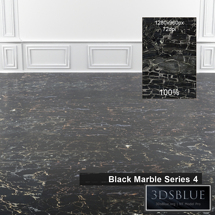 Black Marble Set 4