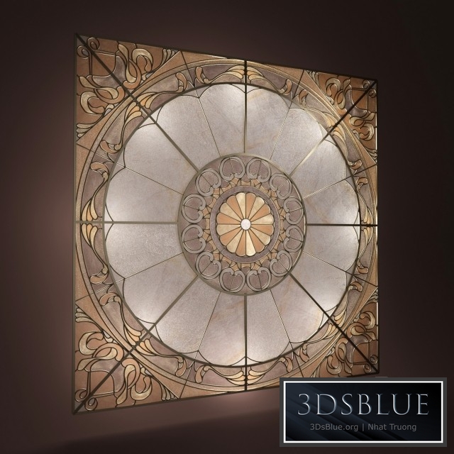 stained-glass window